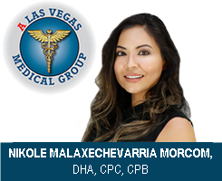 Nikole Malaxechevarria Morcom, DHA, CPC, CPB, Practice Manager